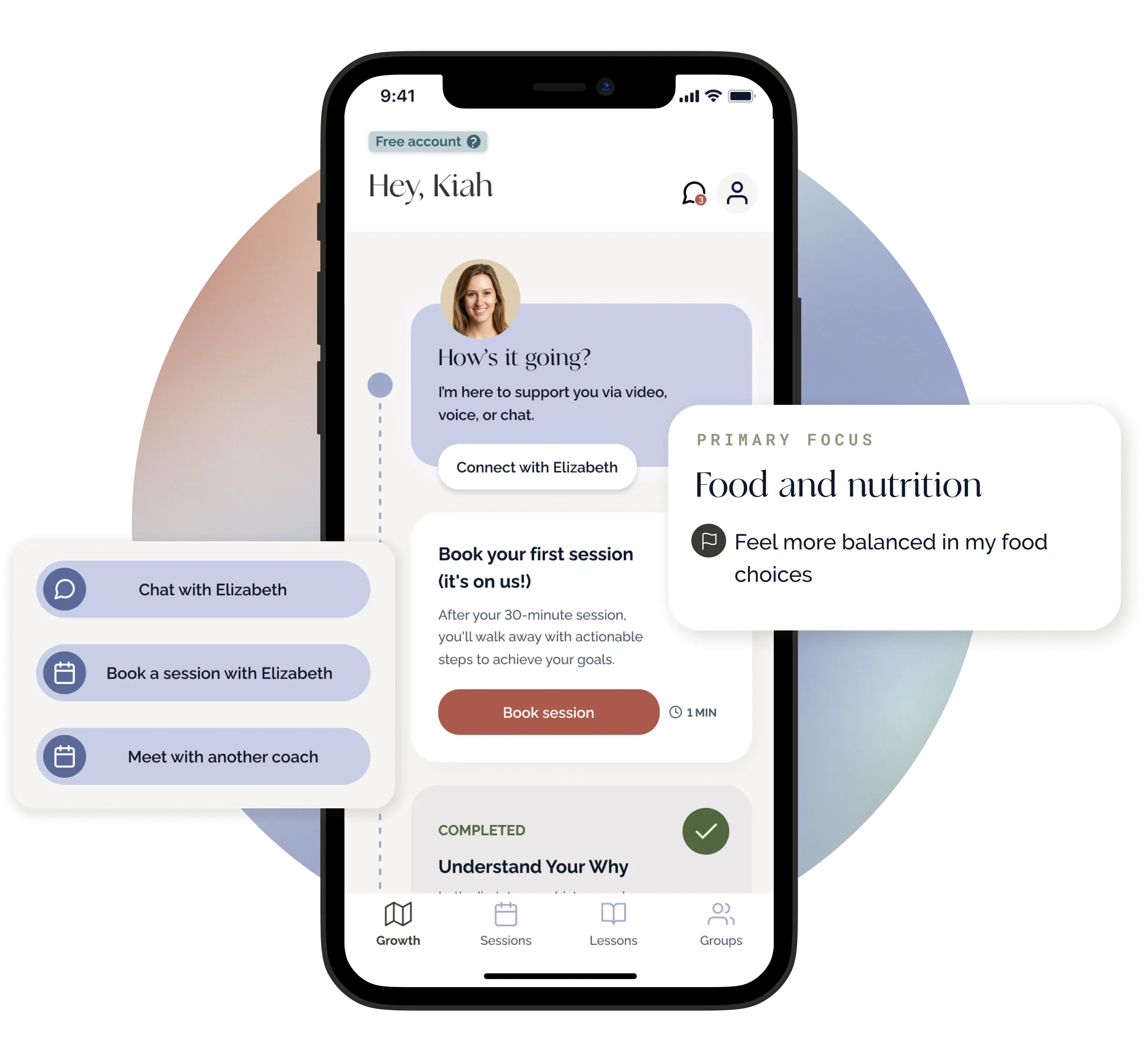 Download the Flourish app Flourish